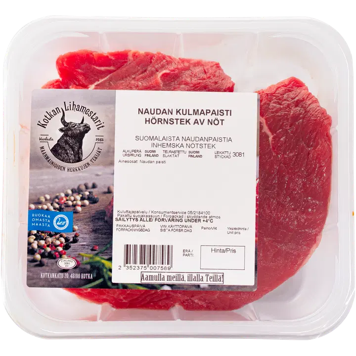 Kotkan lihamestarit naudan kulmapaisti n. 750 g