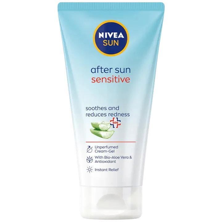 Nivea Sun päevitusejärgne geel sensitive 175ml