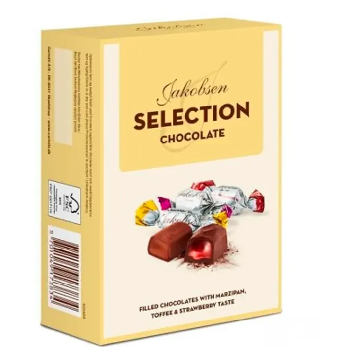 Jakobsen šokolaadikompvekid täidisega