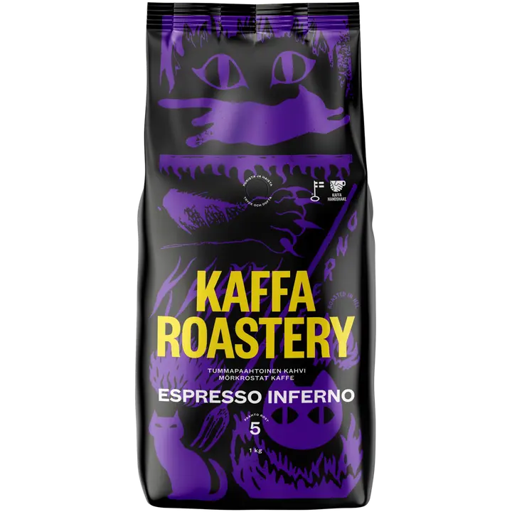 Kaffa Roastery Espresso Inferno kahvipapu 1000g