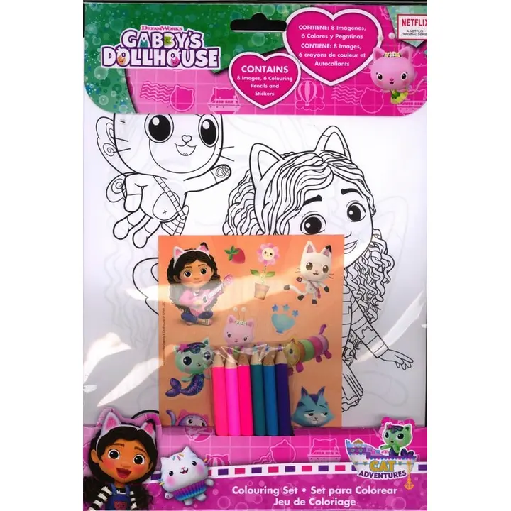 GABBYS DOLLHOUSE VÄRVIPLIIATSID