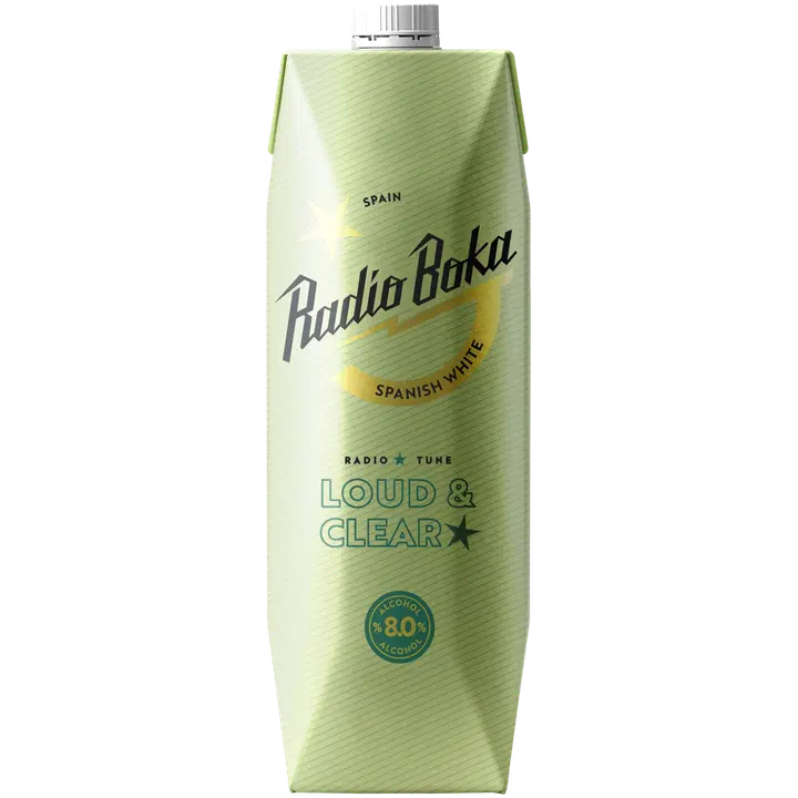 Radio Boka Spanish White 8 til-% 1l tetra x 10