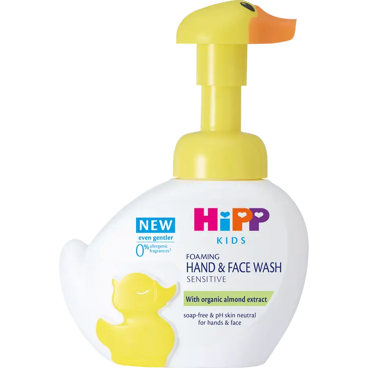 Hipp Baby Care Foaming Hand & Face Wash Sensitive 250 ml "Ankka"