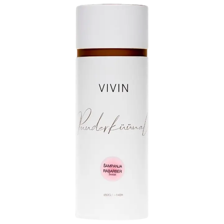 Vivin puuderküünal šampanja rabarber 140h