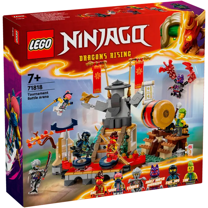LEGO Ninjago 71818 Turnajaisten taisteluareena
