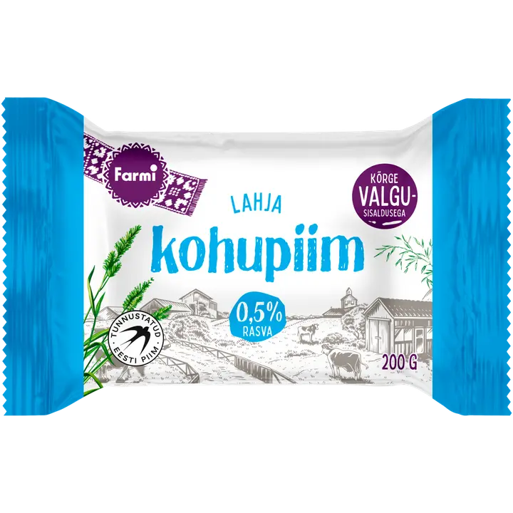 Farmi Lahja kohupiim, 200 g