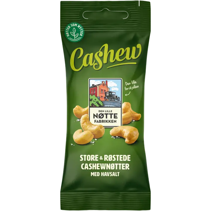 Den Lille Nøttefabrikken Cashew 50g