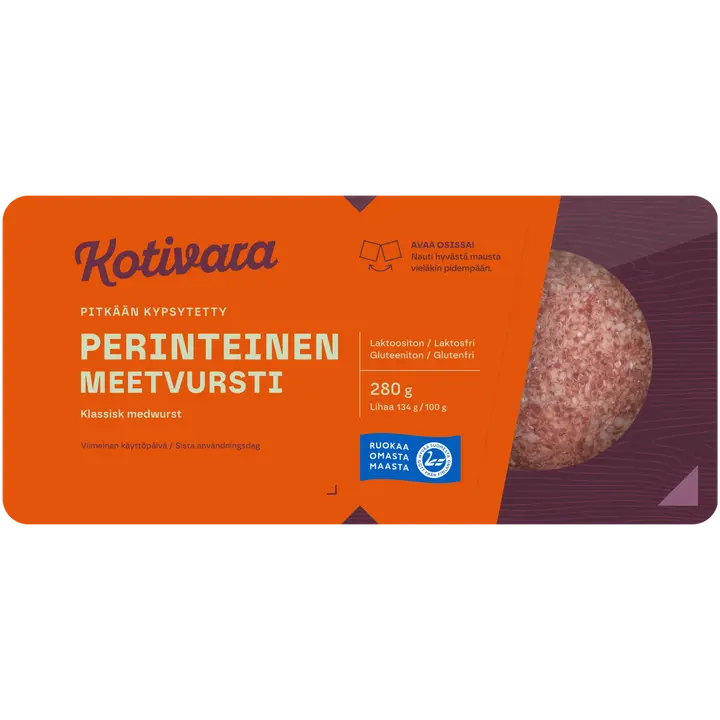 Kotivara Perinteinen meetvursti 280 g