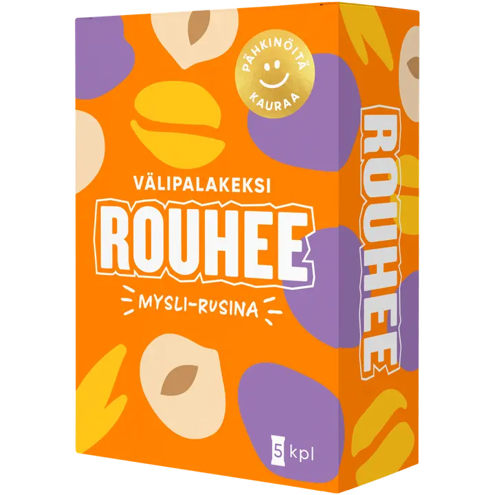 Rouhee Mysli-Rusina välipalakeksi 30g x5