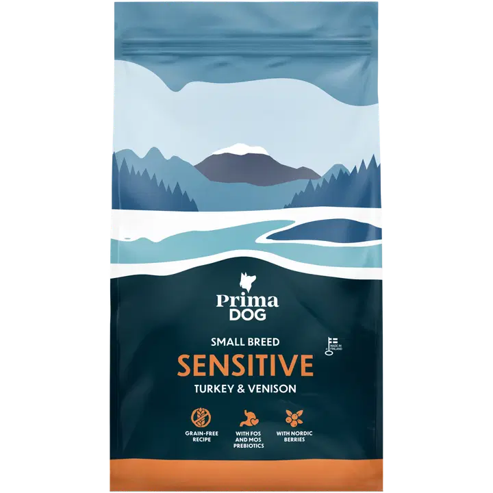 PrimaDog Kalkkuna-Peura pienille koirille 2 kg