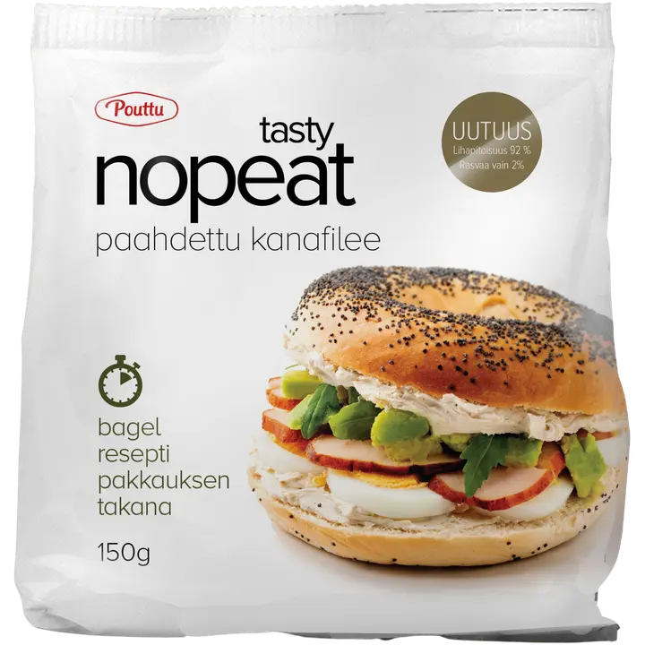 Pouttu Nopeat Tasty Paahdettu KanaFilee 150g