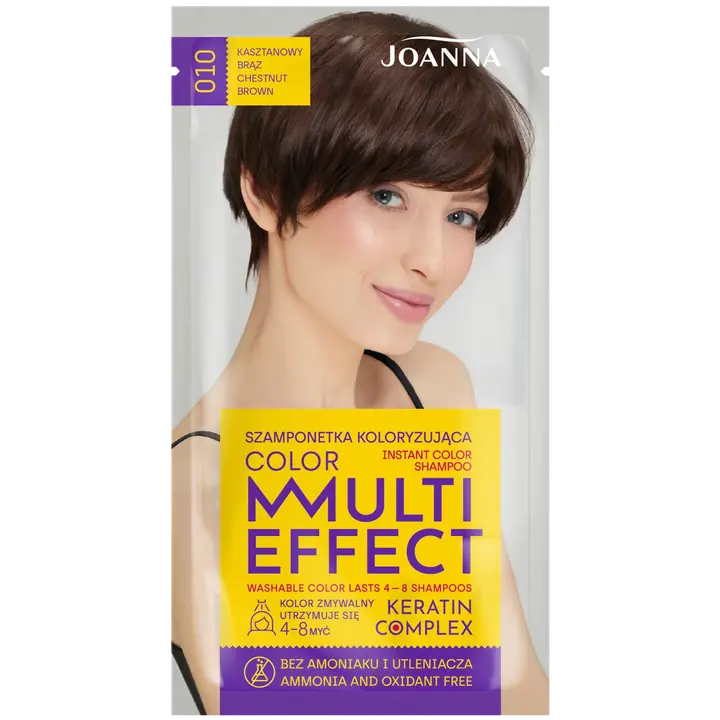 Joanna Multi Effect shampoo Chestnut Brown 010