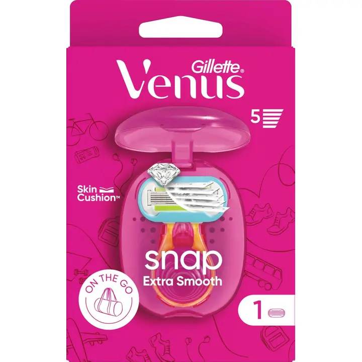 Venus Snap Extra Smooth höylä+kotelo
