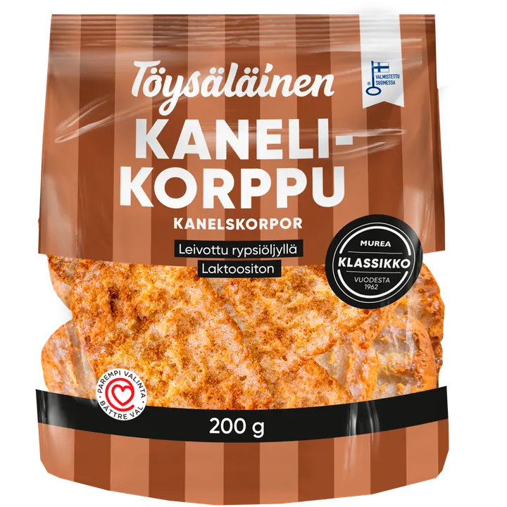Töysäläinen kanelikorppu 200g