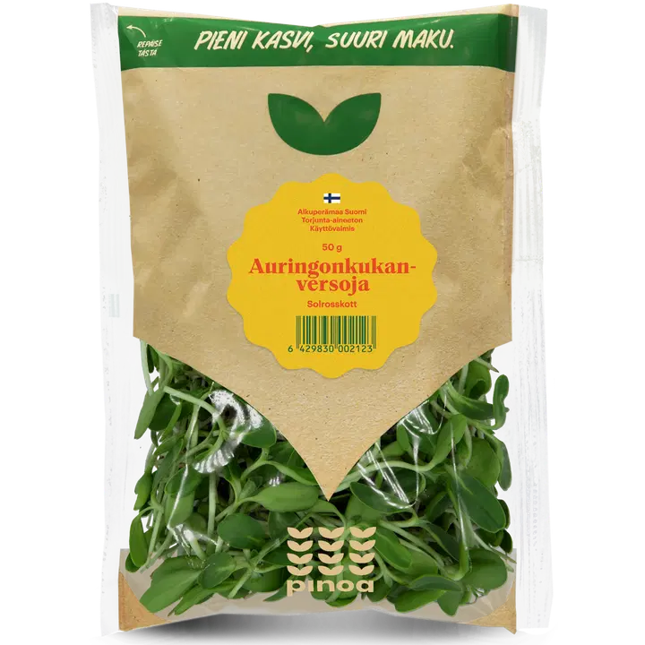 Pinoa Foods Auringonkukanverso 50g