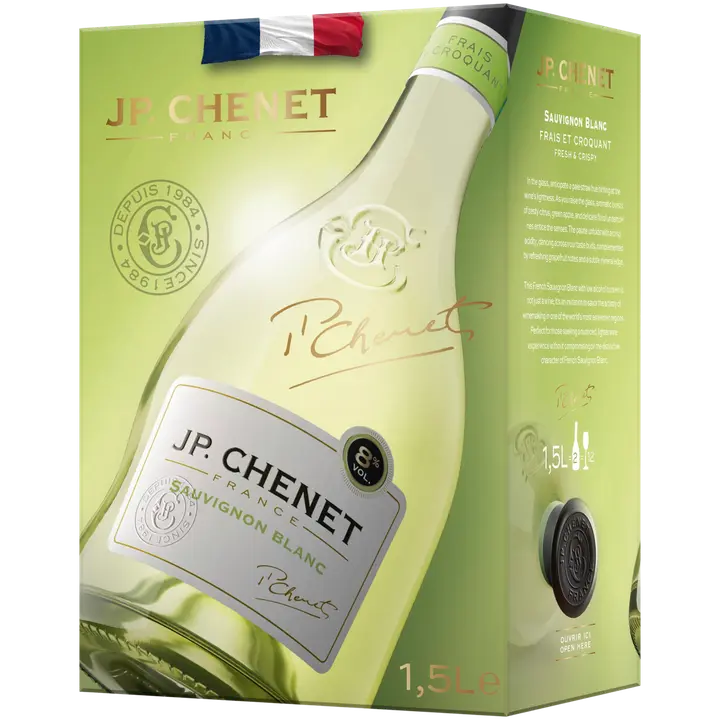 JP. Chenet Sauvignon Blanc 8,0 til-% 1,5 L BIB
