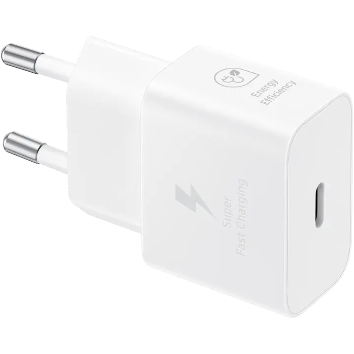 Kiirlaadimisadapter 25W USB-C GAN valge