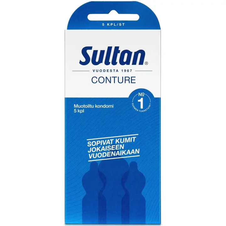 Kondoomid Sultan Conture 5 tk