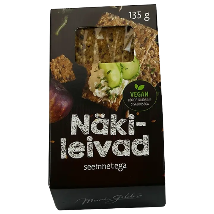 Maris Gilden näkileivad seemnetega 135 g, vegan