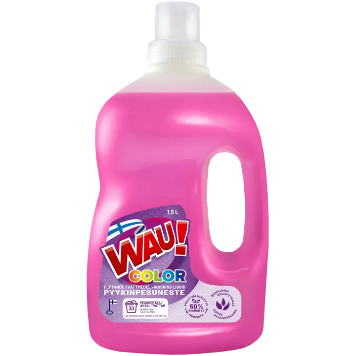 WAU! Pyykinpesuneste 1,5 L Color