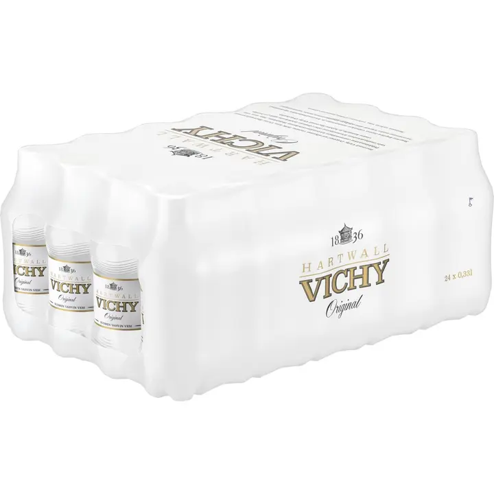 24 x Hartwall Vichy Original kivennäisvesi 0,33 l