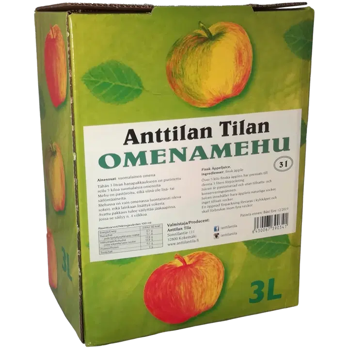 Anttilan Tilan Omenamehu 3l