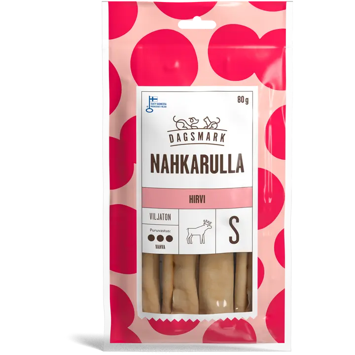 Dagsmark NAHKARULLA hirvi S 80 g