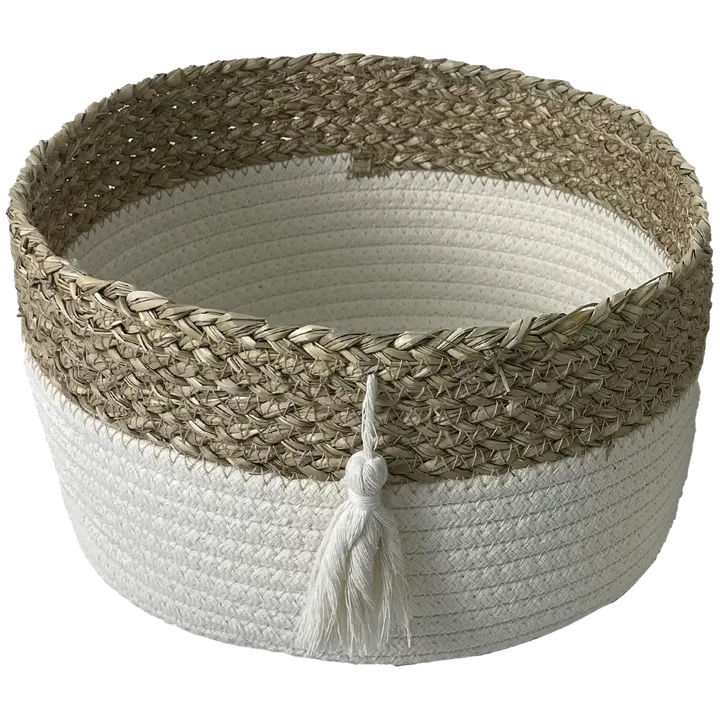 Säilytyskori tupsu pyöreä