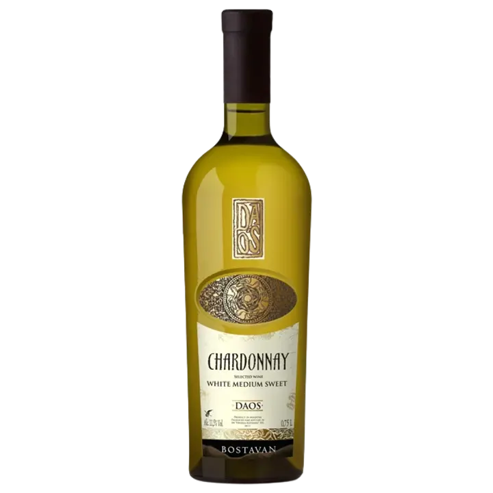 Daos Chardonnay White Medium Sweet vein 12%vol 750 ml