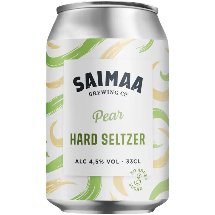 Saimaa Hard Seltzer Pear 4,5% 0,33l tlk