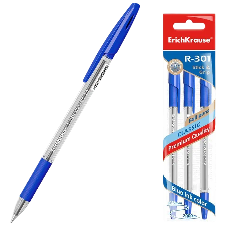 Pastapliiats r-301 classic stickgrip 1.0, 3 sinist riputuspakis
