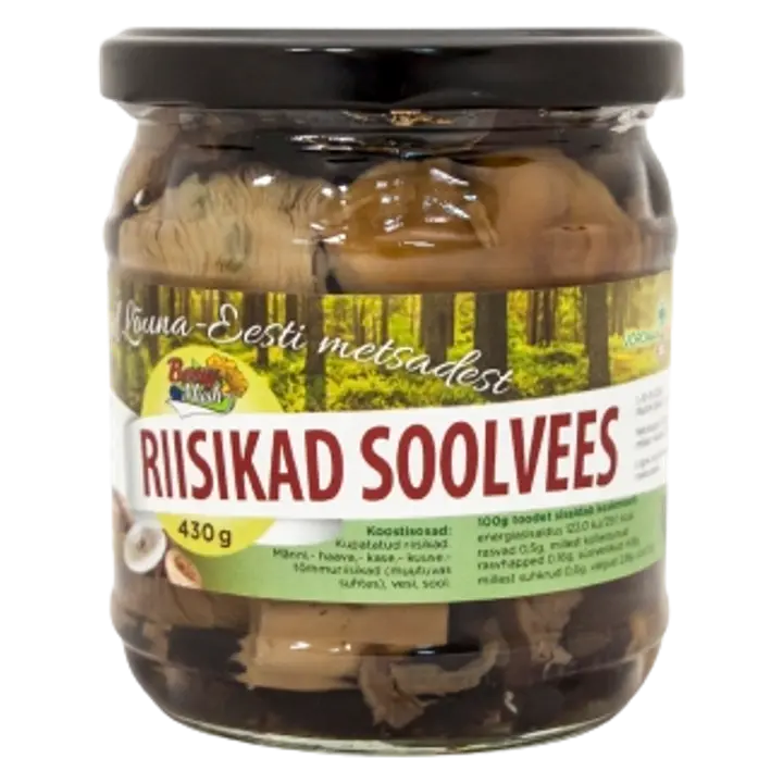 Berrymush riisikad soolvees 430/270 g