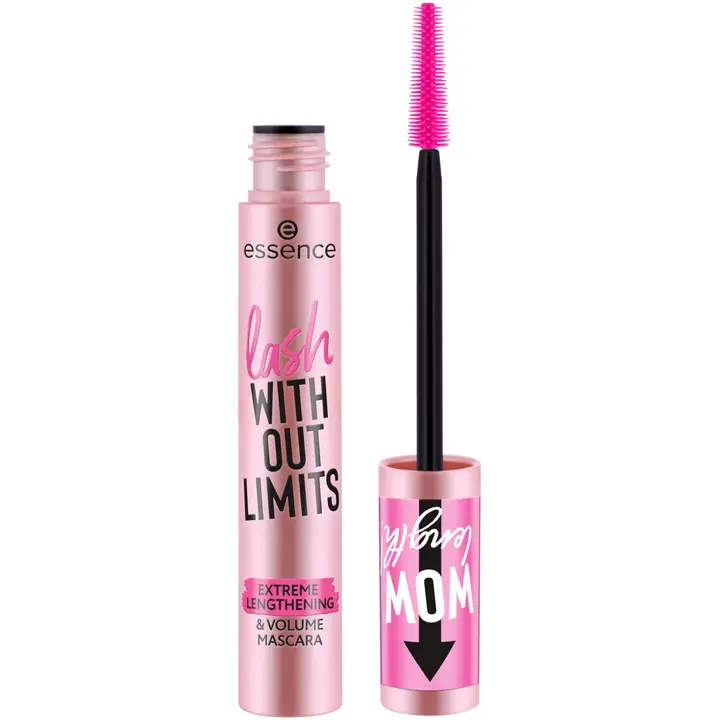 essence lash WITHOUT LIMITS EXTREME LENGTHENING & VOLUME MASCARA 01 Ultra Black 13 ml