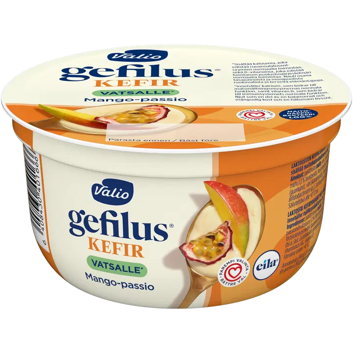 Valio Gefilus® Kefir mango-passionsfrukt laktosfri 150 g