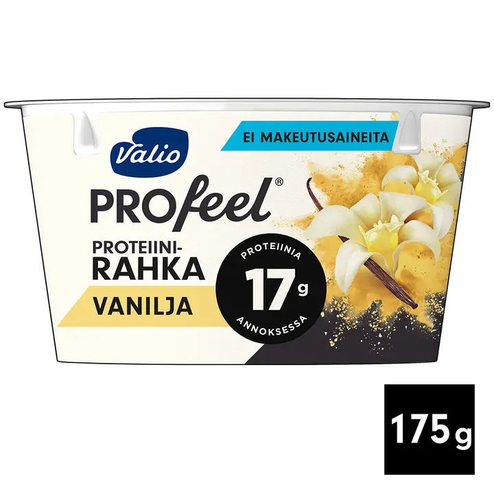 Valio PROfeel® proteiinirahka 175 g vanilja laktoositon
