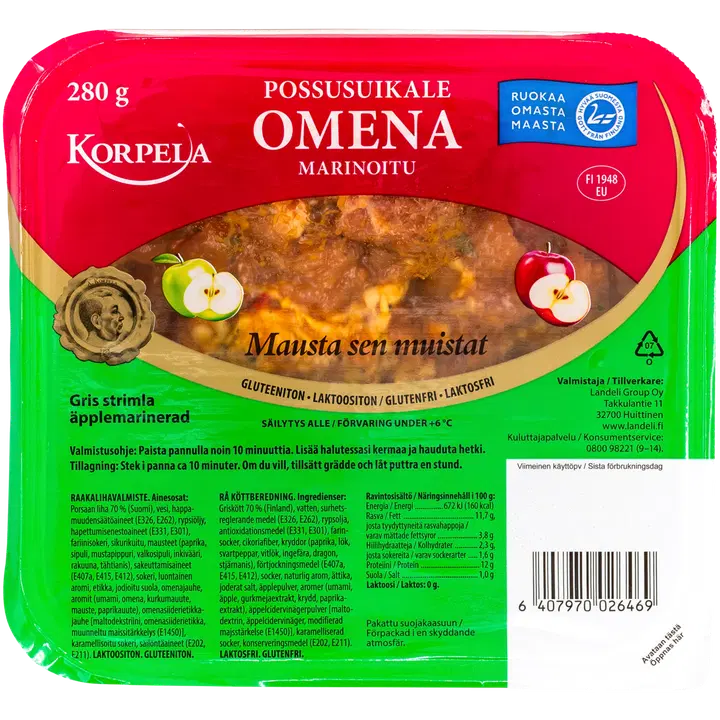 Korpela Possusuikale omenamarinoitu 280 g