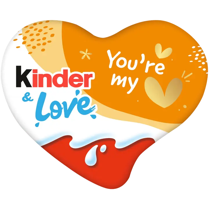 Kinder & Love Easter suklaasydän maitoisalla täytteellä 37g