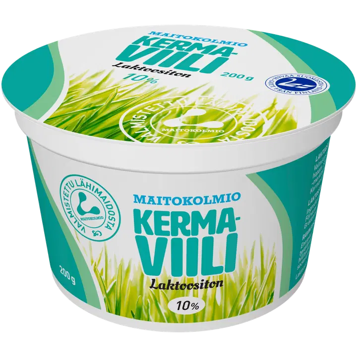 Maitokolmio laktoositon kermaviili 200g