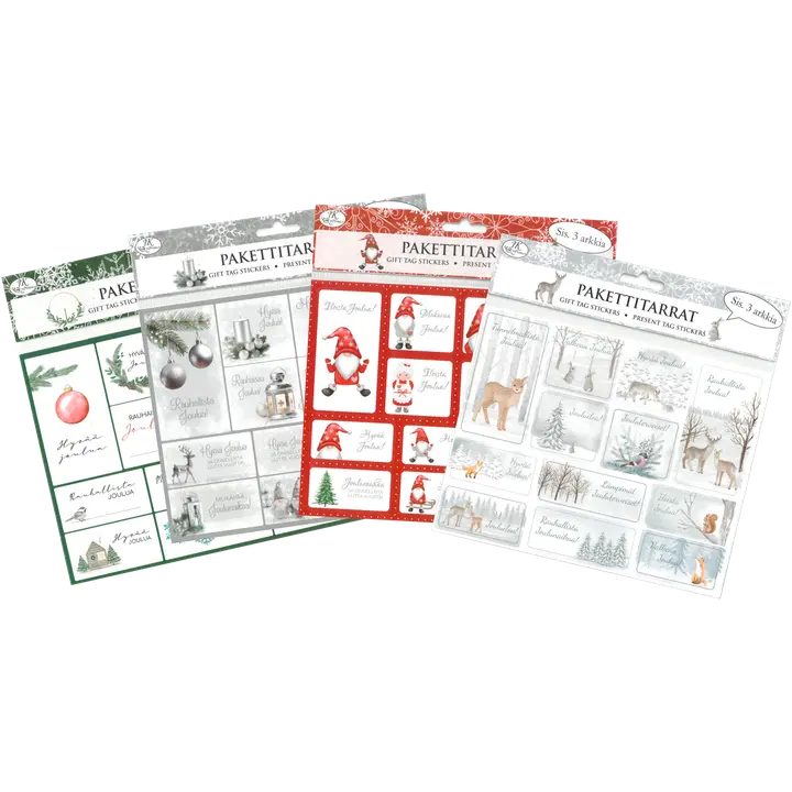 J.K. Primeco pakettitarra Joulu 3ark