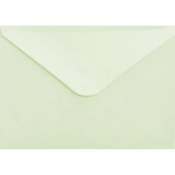 J.K. Primeco helmiäiskirjekuori C6 vaaleanvihreä 10kpl