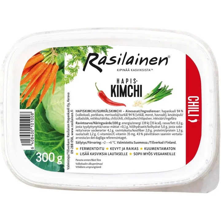 Rasilainen Hapiskimchi 300g