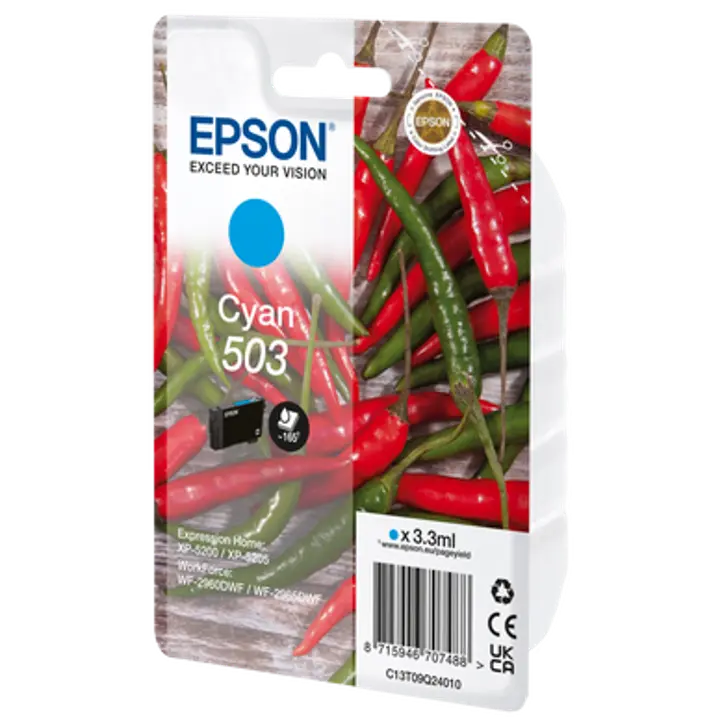 Epson Mustepatruuna 503 syaani