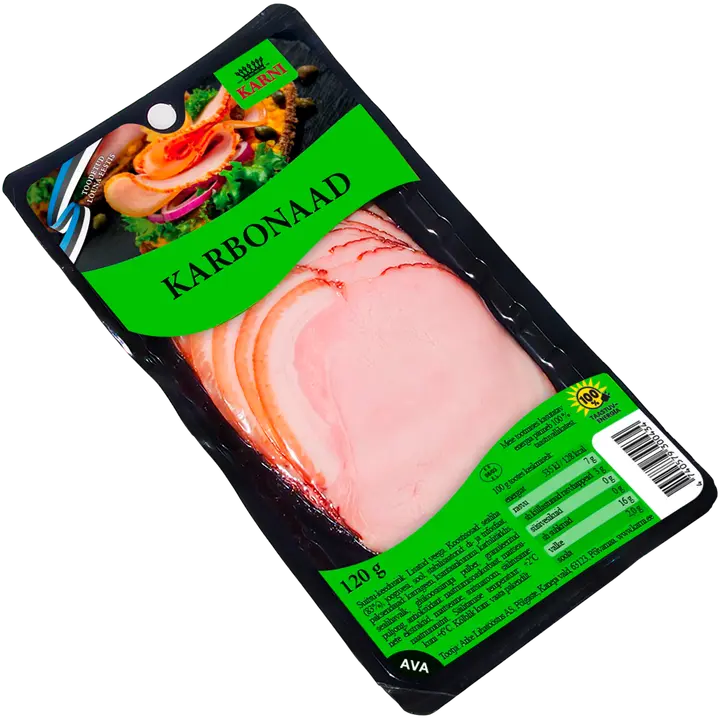 Karni Karbonaad Viilutatud 120 G