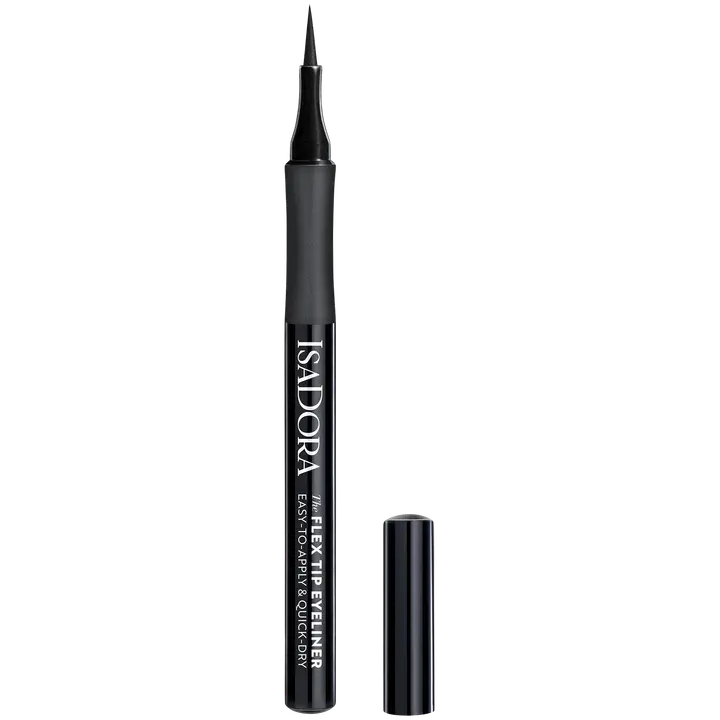 Isadora Flex Tip Eyeliner silmänrajauskynä 80 Deep Black 1 ml
