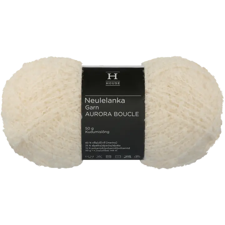 House lanka Aurora boucle 50 g vanilla
