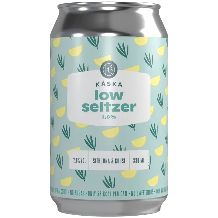 Kåska Low Seltzer 2,8%, 0,33