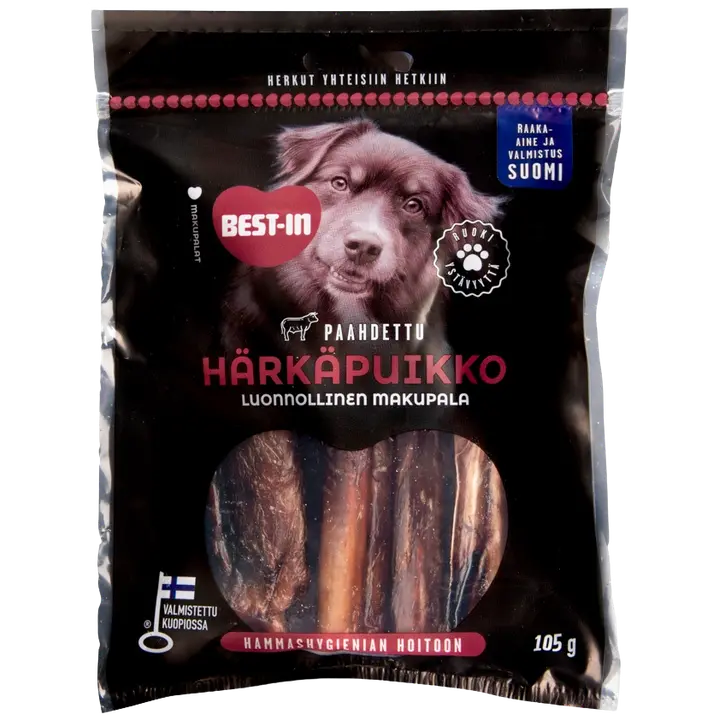 Best-In Härkäpuikko koiran makupala 105g