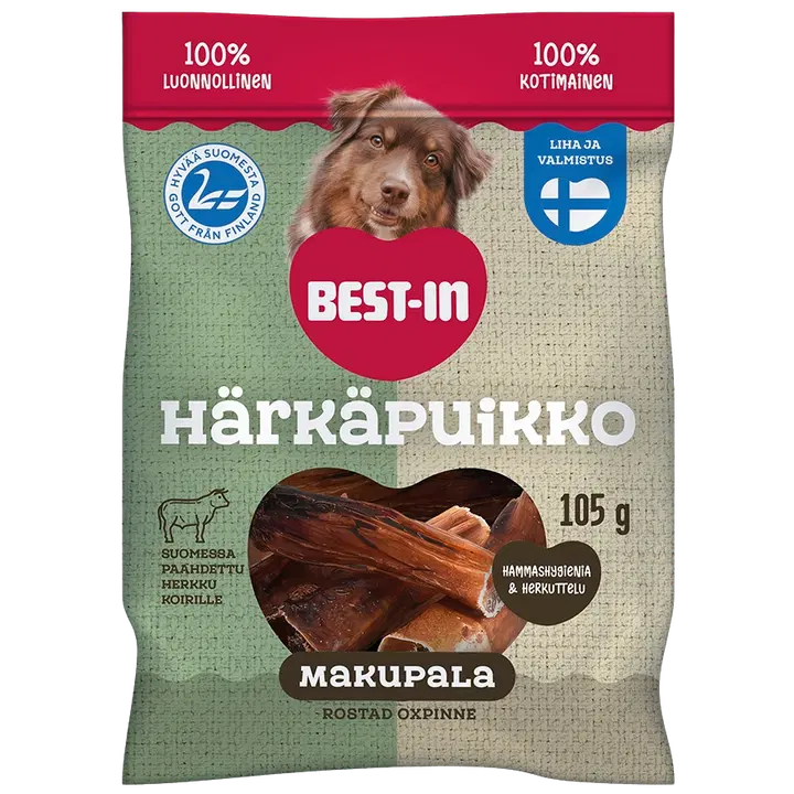 Best-In Härkäpuikko koiran makupala 105g