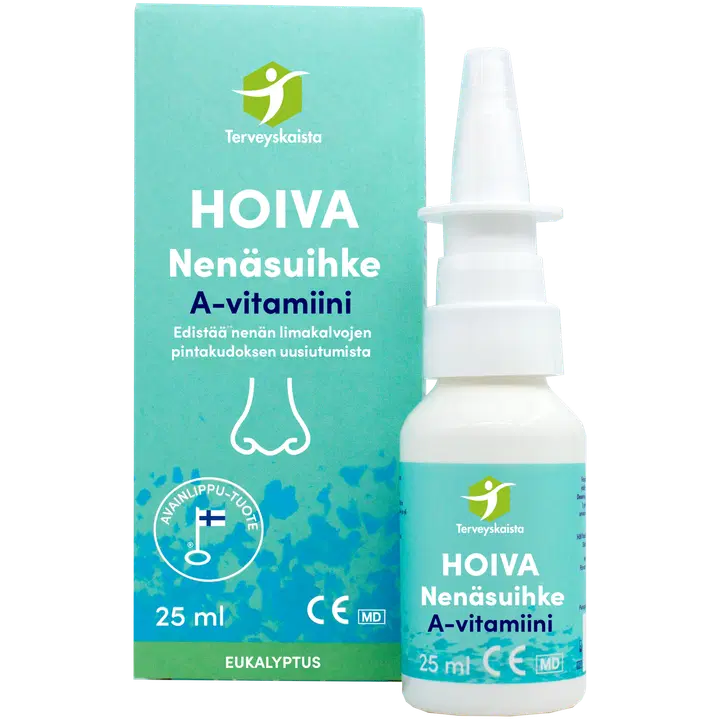 Terveyskaista HOIVA® A-vitamiini Nenäsuihke 25 ml