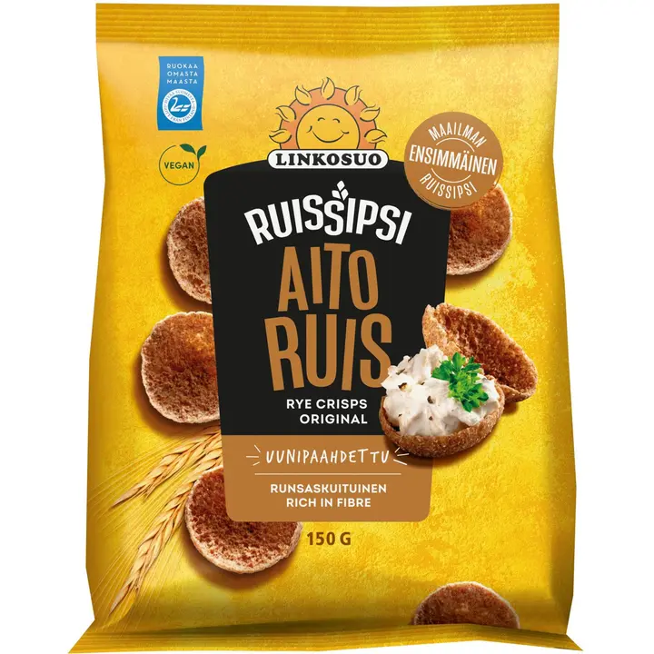 Linkosuo Ruissipsi Aito 150g